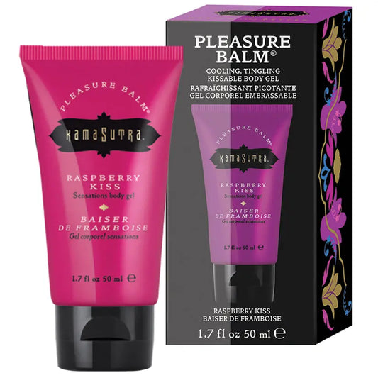 Kama Sutra Pleasure Balm Sensations-Raspberry Kiss 1.7oz My Store