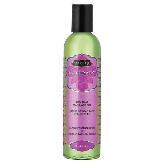 Kama Sutra Naturals Massage Oil-Island Passion Berry 8oz My Store