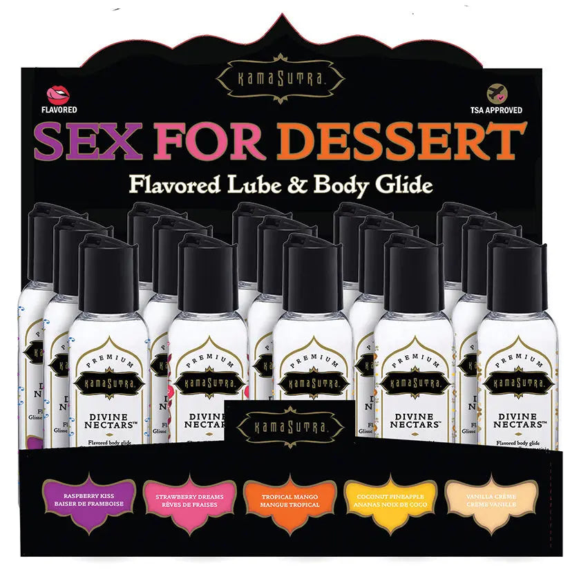 Kama Sutra Divine Nectars 2oz Prepack Display of 15 My Store