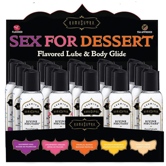 Kama Sutra Divine Nectars 2oz Prepack Display of 15 My Store