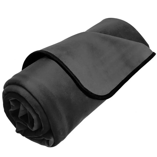 Liberator Fascinator Travel Throw Velvish-Black My Store