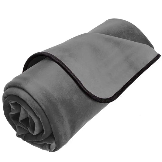 Liberator Fascinator Travel Throw Velvish-Grey My Store