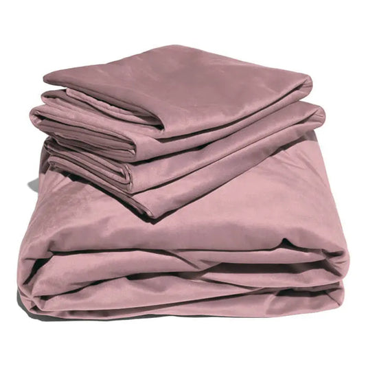 Liberator Fascinator Liquid Velvet Sheets-Q Rose My Store