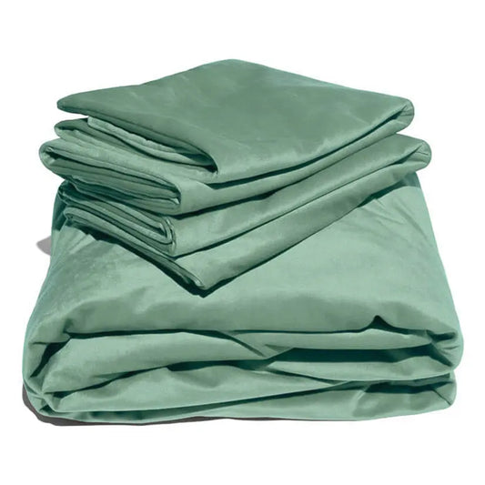 Liberator Fascinator Liquid Velvet Sheets-K Sage My Store