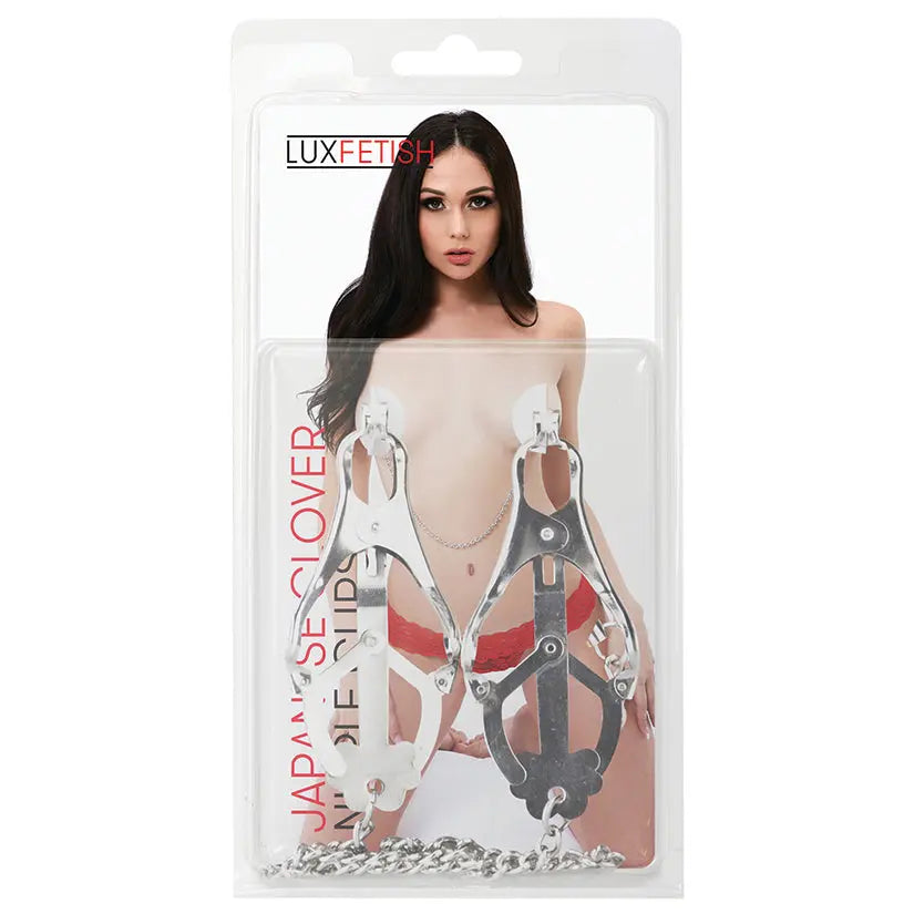 Lux Fetish Japanese Clover Nipple Clamps My Store