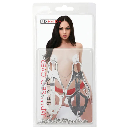 Lux Fetish Japanese Clover Nipple Clamps My Store