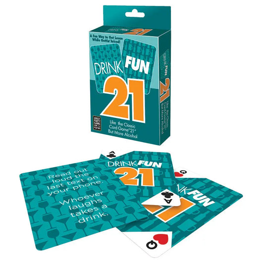 Drink Fun 21 Card Game My Store