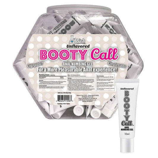BootyCall Anal Numbing Gel-Unflavored 10ml Fishbowl of 65pcs My Store