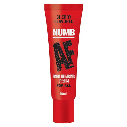 Numb AF Anal Numbing Cream-Cherry 10ml Tube BULK My Store