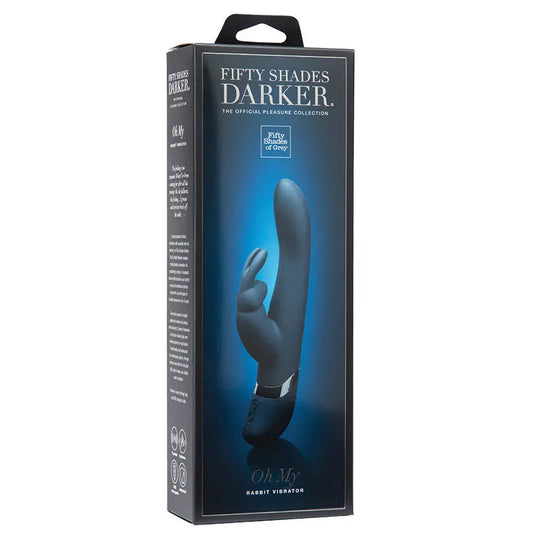 Fifty Shades Darker Oh My Rabbit Vibrator-Black 10 My Store