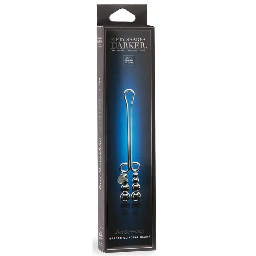 Fifty Shades Darker Just Sensation Beaded Clitoral Clamp My Store