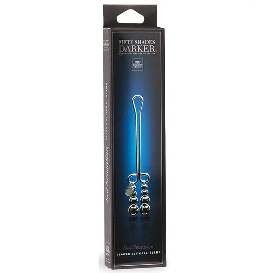 Fifty Shades Darker Just Sensation Beaded Clitoral Clamp My Store