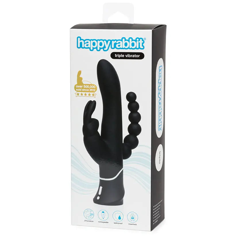 Happy Rabbit Triple Curve-Black My Store