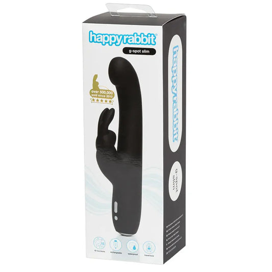 Happy Rabbit Slimline G-Spot Black My Store