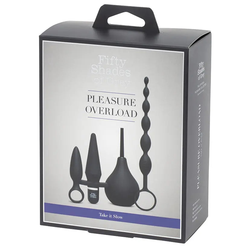 Fifty Shades of Grey Pleasure Overload Starter Anal Kit (4 piece kit) My Store