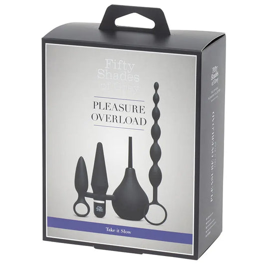 Fifty Shades of Grey Pleasure Overload Starter Anal Kit (4 piece kit) My Store