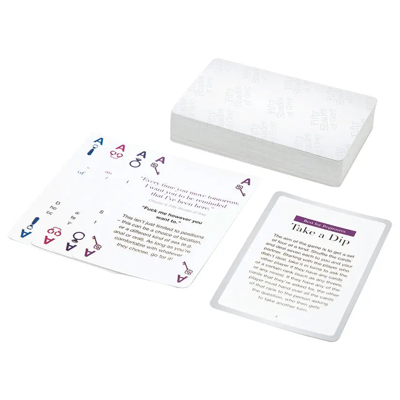 Fifty Shades of Grey Play Nice Talk Dirty Card Game My Store