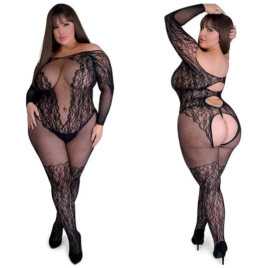Fifty Shades of Grey Captivate Spanking Bodystocking Plus-Boxed My Store