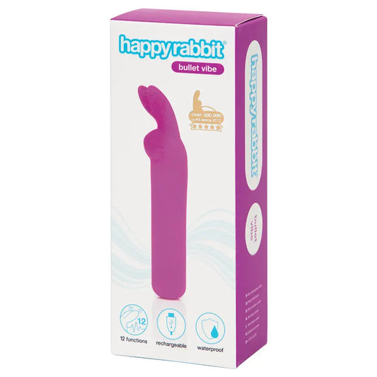 Happy Rabbit Rechargeable Bullet-Purple My Store