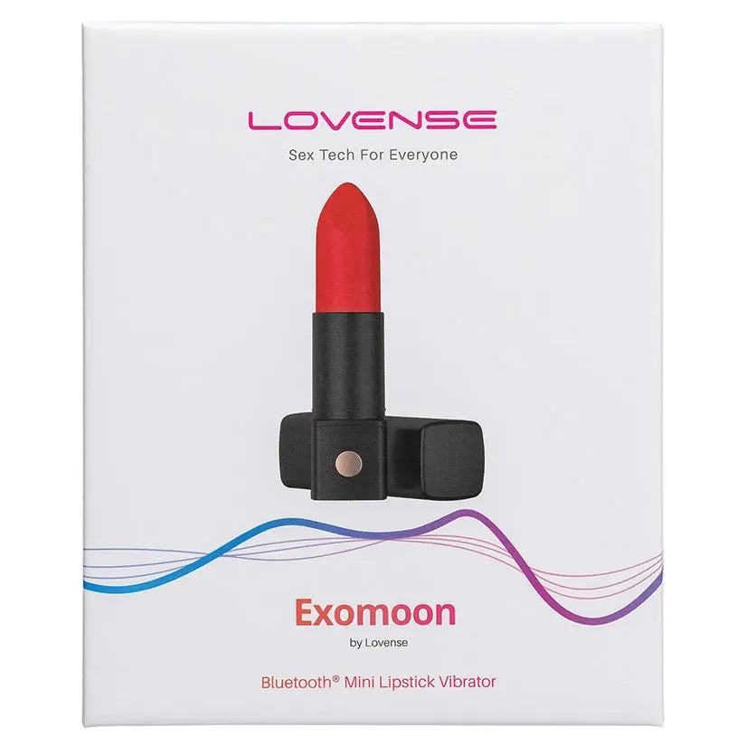 Lovense Exomoon Bluetooth Mini Lipstick Vibrator My Store