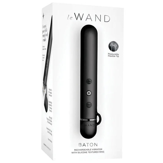Le Wand Chrome Baton-Black My Store