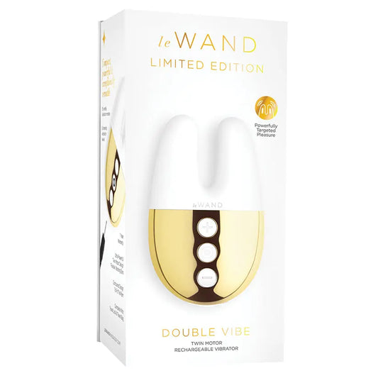 Le Wand Double Vibe-White Gold My Store