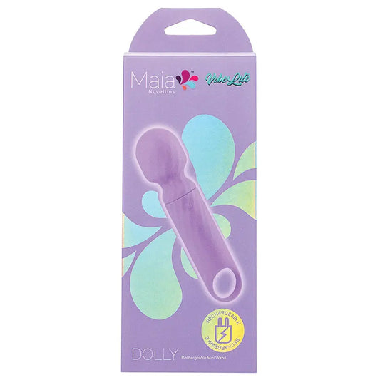 Maia Vibelite Dolly Rechargeable Silicone Mini Wand-Purple My Store