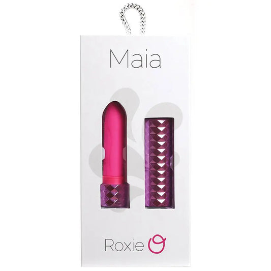 Maia Roxie Rechargeable Crystal Gems Lipstick-Neon Pink My Store