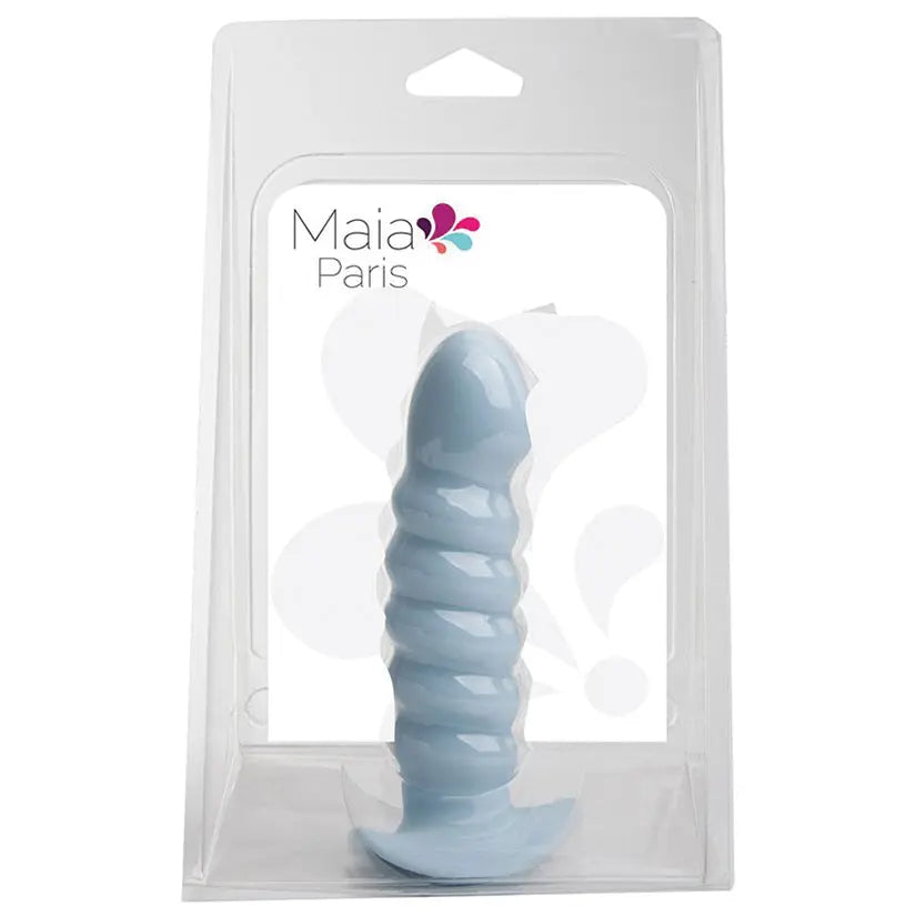 Maia Paris Silicone Swirl Dong-Pastel Blue 6 My Store