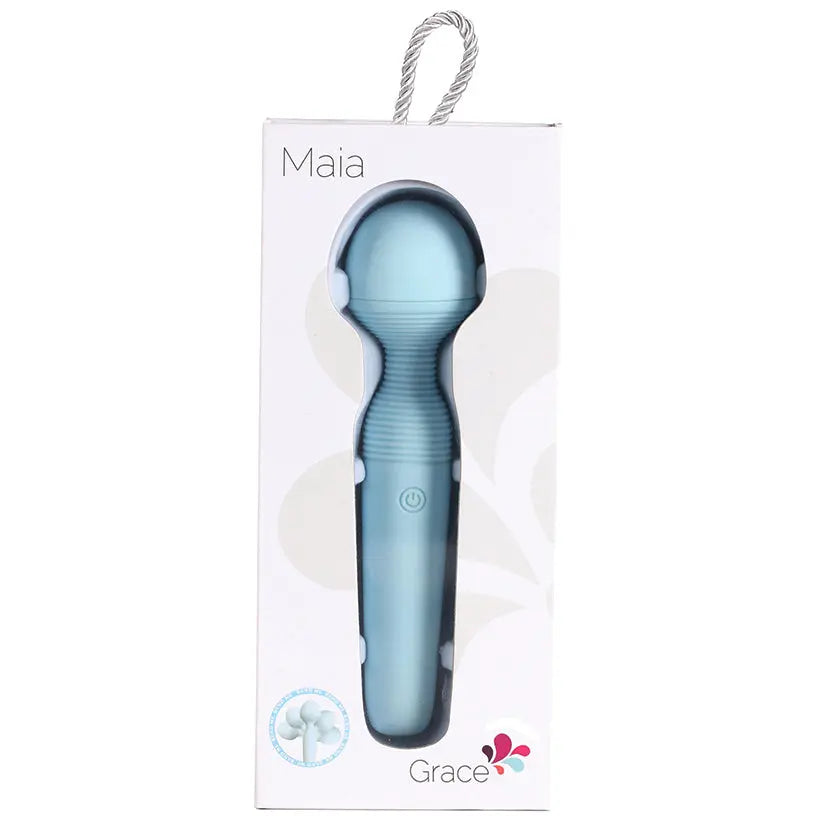 Maia Grace Bendable Vibrating Wand-Teal My Store