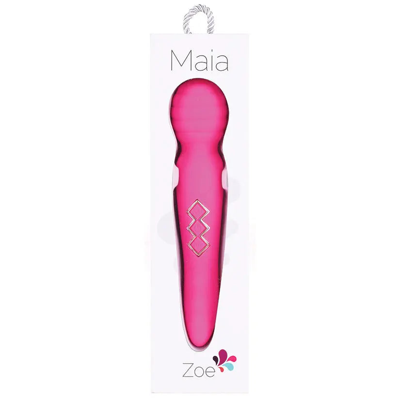 Maia Zoe Twisty Rechargeable Vibrating Wand-Pink My Store