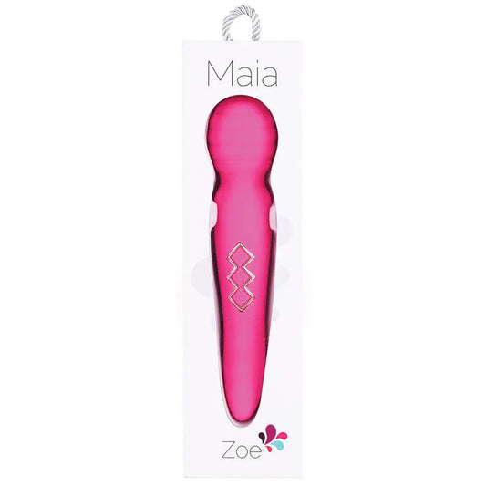 Maia Zoe Twisty Rechargeable Vibrating Wand-Pink My Store