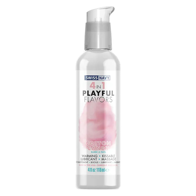 Swiss Navy 4 In 1 Playful Flavors-Cotton Candy 4oz My Store