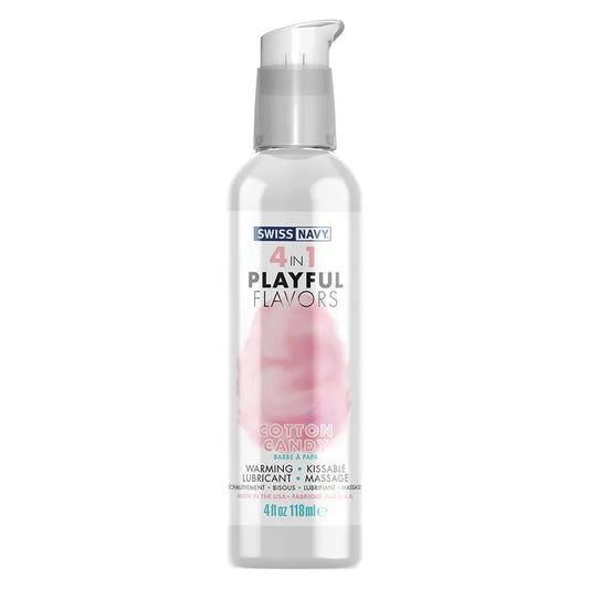 Swiss Navy 4 In 1 Playful Flavors-Cotton Candy 4oz My Store