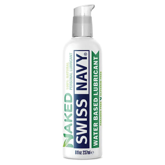 Swiss Navy Naked Water-Based Lubricant 8oz My Store