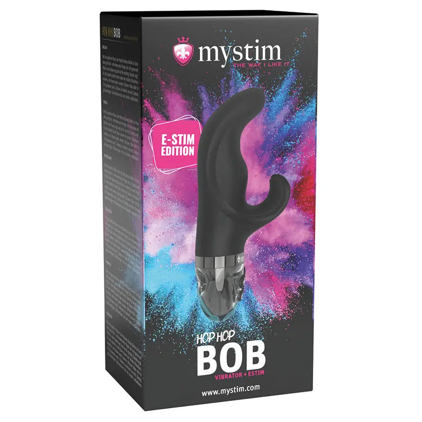 Mystim Hop Hop Bob Estim Vibrator-Black My Store