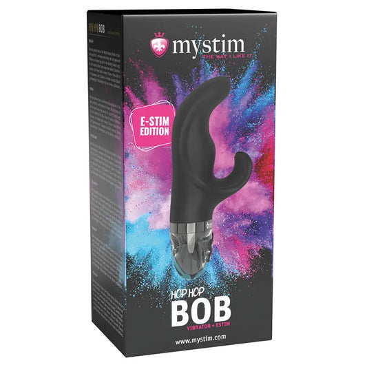 Mystim Hop Hop Bob Estim Vibrator-Black My Store