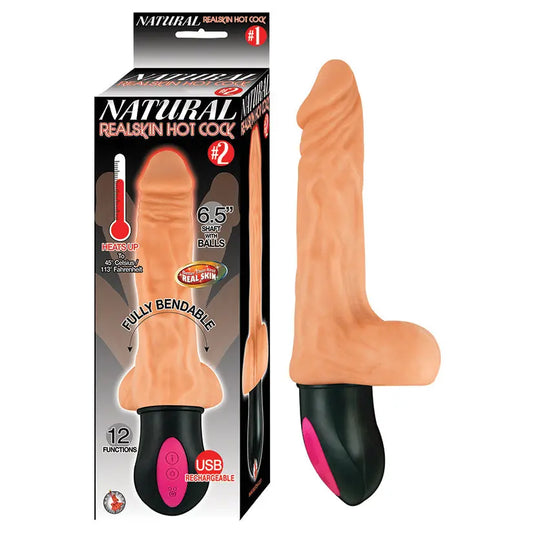 Natural Realskin Hot Cock #2-Flesh 6.5 My Store