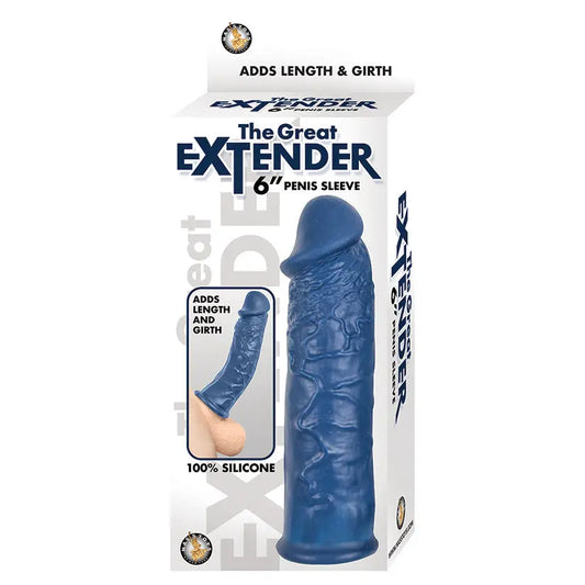 The Great Extender Penis Sleeve-Blue 6 My Store