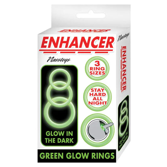 Enhancer Glow Rings-Green My Store
