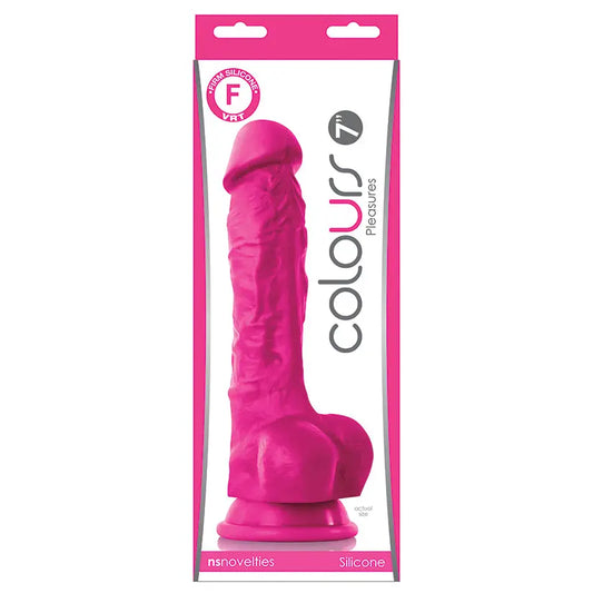 Colours Pleasures Dildo-Pink 7 My Store