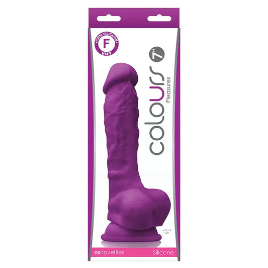 Colours Pleasures Dildo-Purple 7 My Store