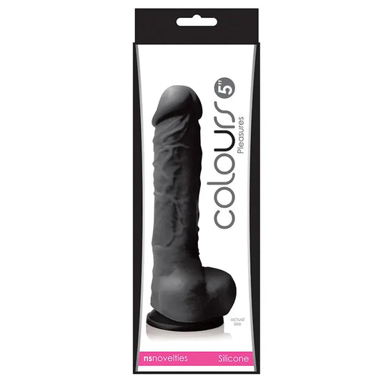 Colours Pleasures Dildo-Black 5 My Store