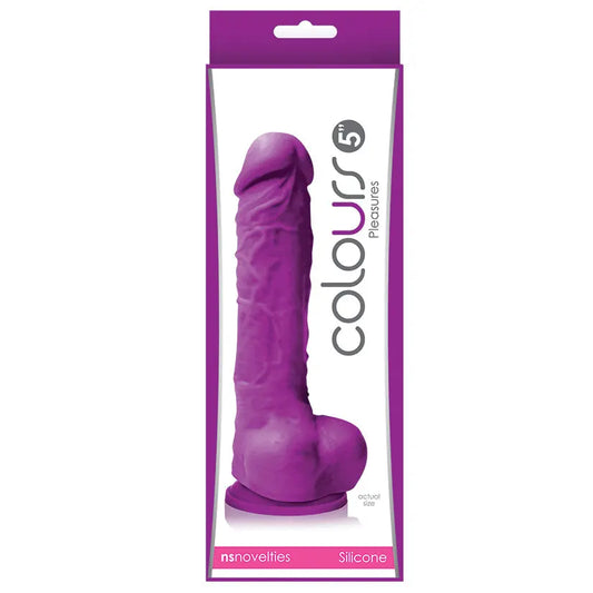 Colours Pleasures Dildo-Purple 5 My Store