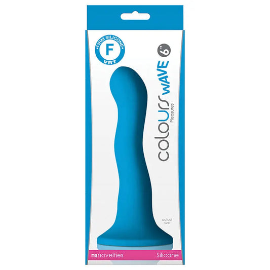 Colours Wave Dildo-Blue 6 My Store