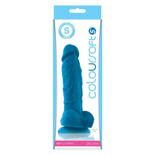 Coloursoft Dildo-Blue 5 My Store