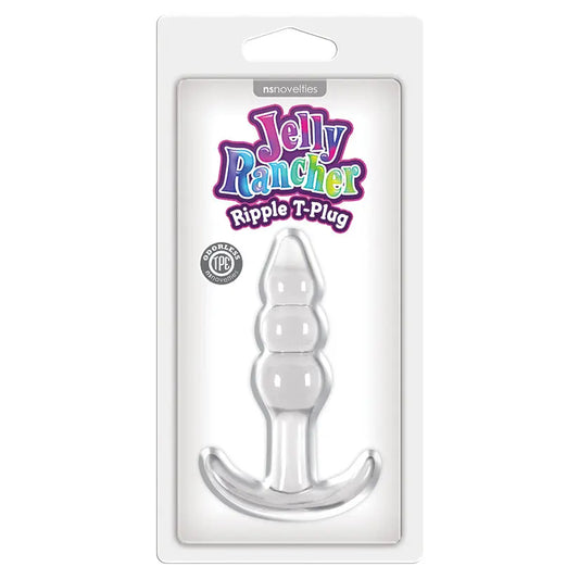 Jelly Rancher Ripple T-Plug-Clear My Store
