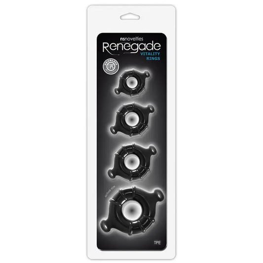 Renegade Vitality Rings-Black My Store
