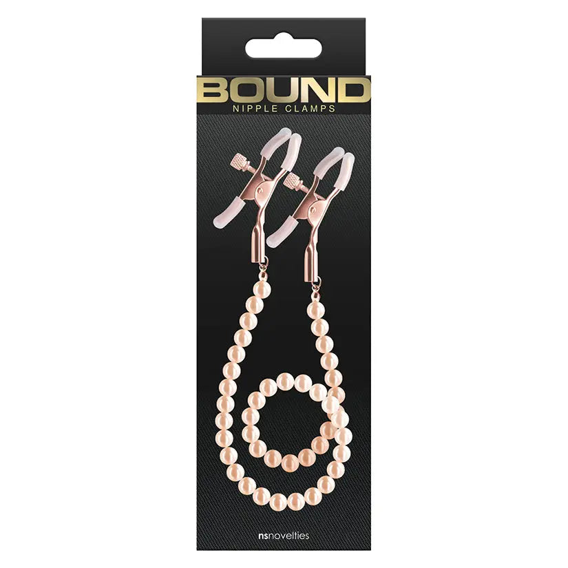 Bound Nipple Clamps DC1-Rose Gold My Store