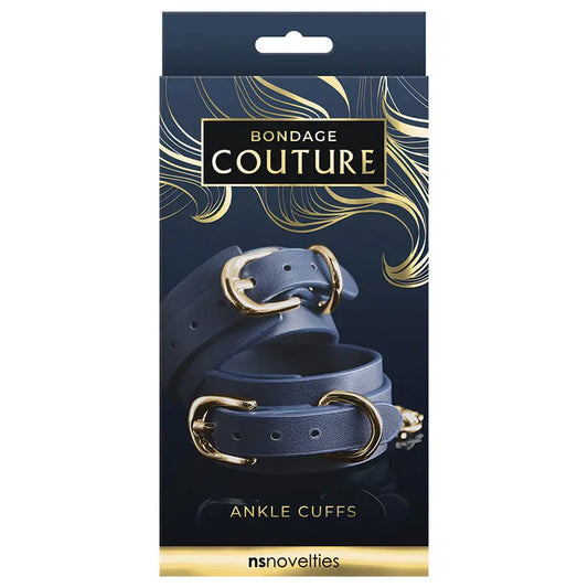 Bondage Couture Ankle Cuff-Blue My Store